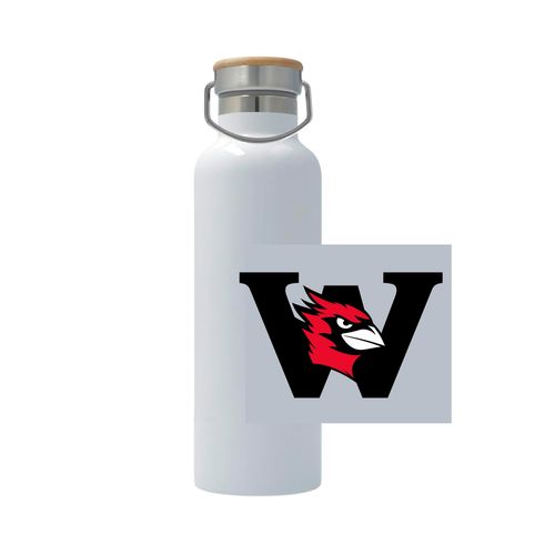 Picture of 25oz Stainless Steel Thermos - white