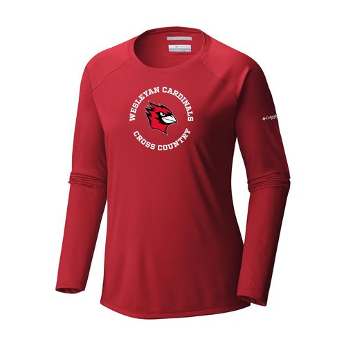 Picture of Women's Tidal Tee Long Sleeve Shirt - intense red