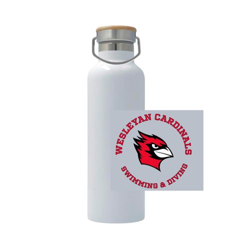 Picture of 25oz Stainless Steel Thermos - white