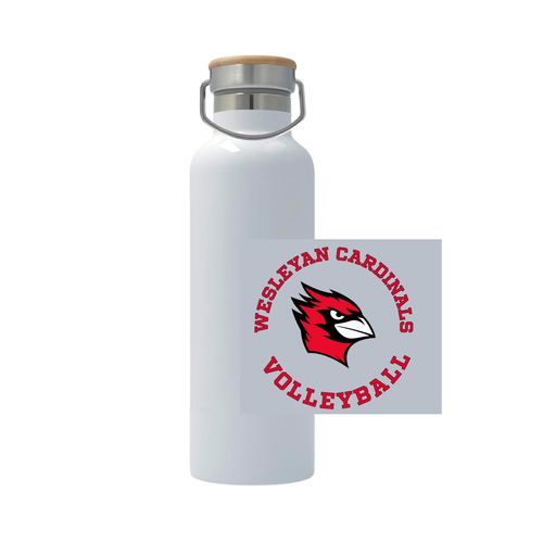 Picture of 25oz Stainless Steel Thermos - white