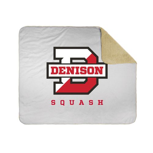 Picture of 50x60 Sherpa Lined Throw Blanket - white