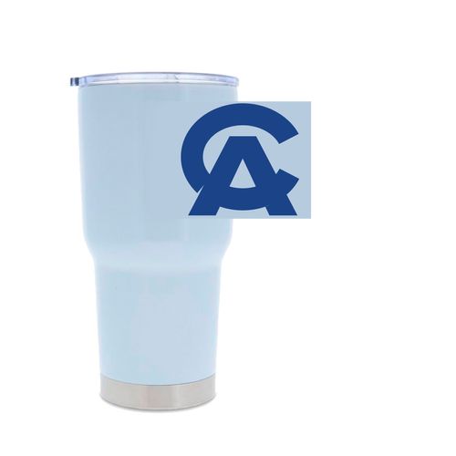 Picture of 30oz Stainless Steel Tumbler - White