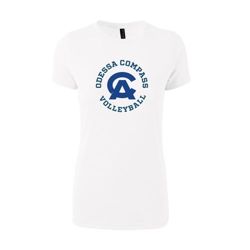Picture of Women's Fitted Triblend T-Shirt - White