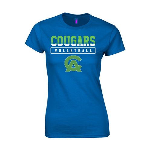 Picture of Women's Semi-Fitted Classic T-Shirt  - Royal