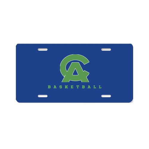 Picture of Aluminum License Plate - White