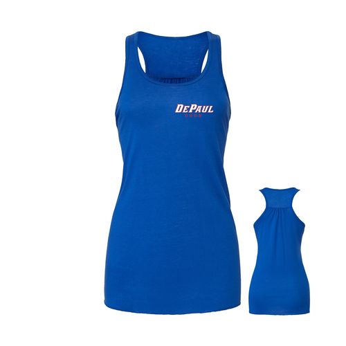 Picture of Women's Flowy Racerback Tank - royal
