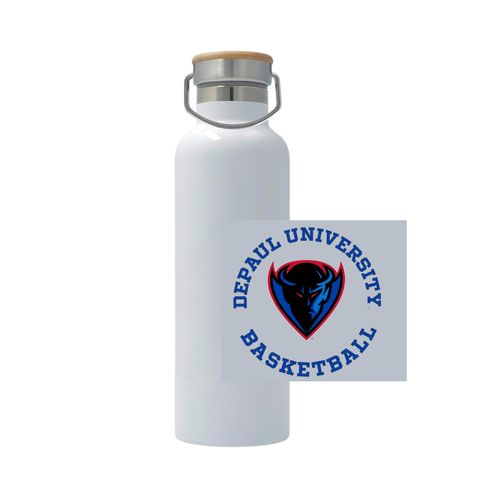 Picture of 25oz Stainless Steel Thermos - white