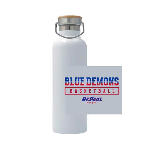 Picture of 25oz Stainless Steel Thermos - white