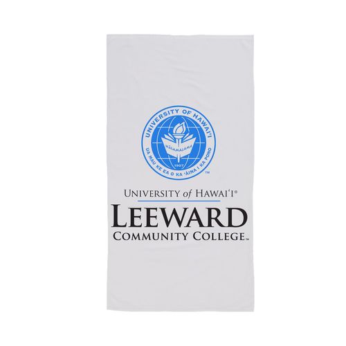 Picture of 30x60 Velour Beach Towel - White