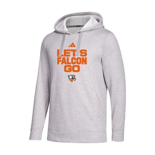 Picture of Let's Falcon Go - Men's Fleece Hood  - medium grey heather