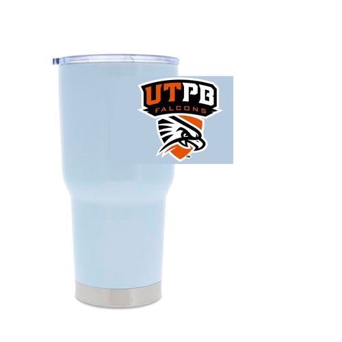 Picture of 30oz Stainless Steel Tumbler - white