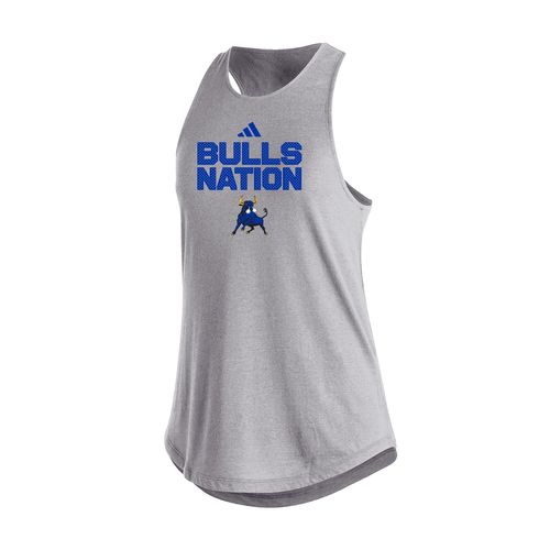 Picture of Bulls Nation - Women's Fashion Tank  - medium grey heather