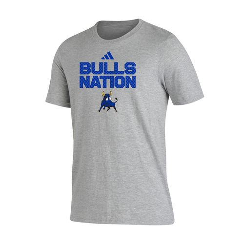 Picture of Bulls Nation - Men's Fresh Short Sleeve Tee  - medium grey heather
