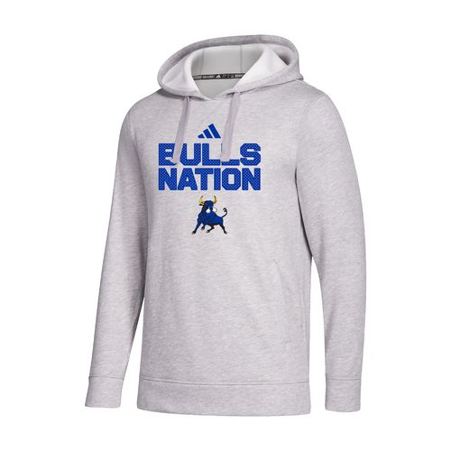 Picture of Bulls Nation - Men's Fleece Hood  - medium grey heather