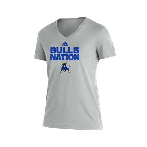 Picture of Bulls Nation - Womens Blend SS Tee - core heather