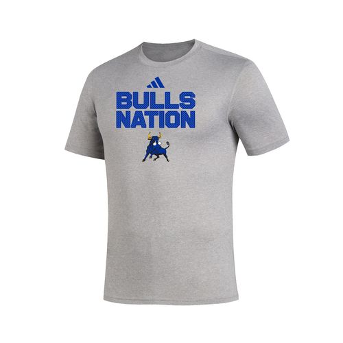 Picture of Bulls Nation - Creator Short Sleeve Tee - medium grey heather