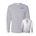 Picture of Dri-Power Long Sleeve T-Shirt - White