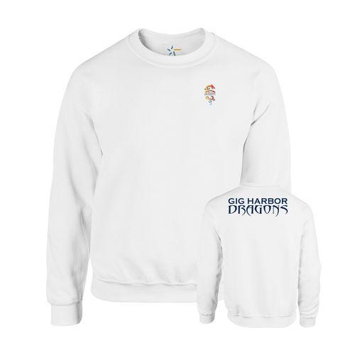 Picture of Fleece Crewneck - white