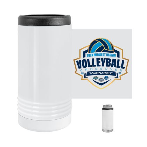 Picture of Polar Camel Slim Beverage Holder - White