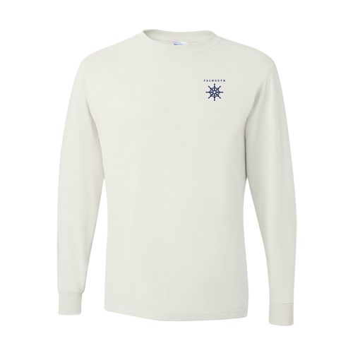 Picture of Dri-Power Long Sleeve T-Shirt - White