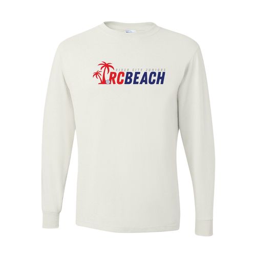 Picture of Youth Dri-Power Long Sleeve T-Shirt - White