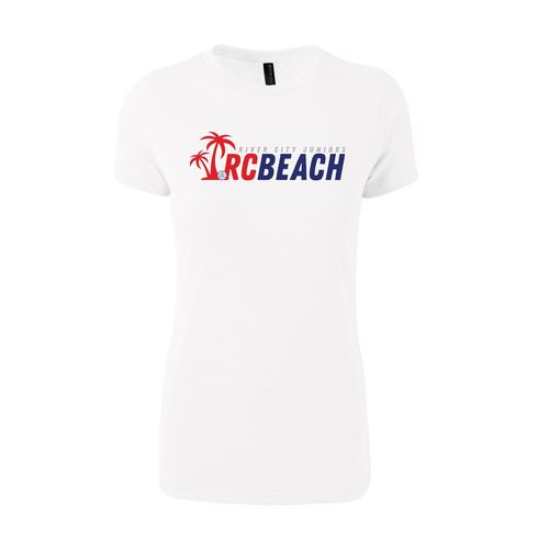 Picture of Women's Fitted Triblend T-Shirt - White
