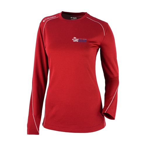 Picture of Women's Omni-Wick Shotgun Long Sleeve - Intense Red
