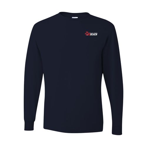 Picture of Youth Dri-Power Long Sleeve T-Shirt - Navy