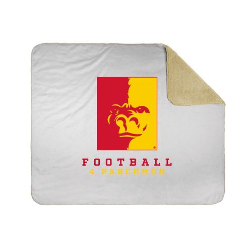 Picture of 50x60 Sherpa Lined Throw Blanket - white