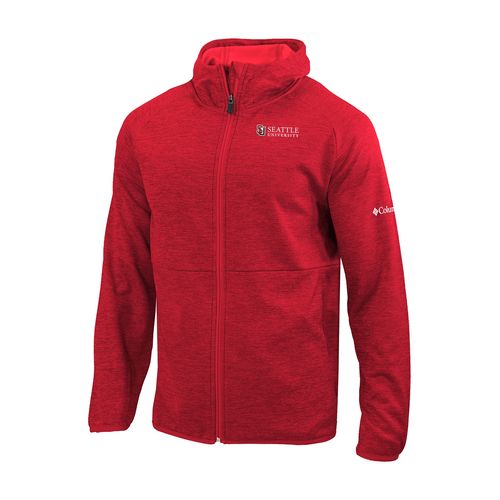 Picture of Men's Omni-Wick It's Time Full Zip Jacket - intense red