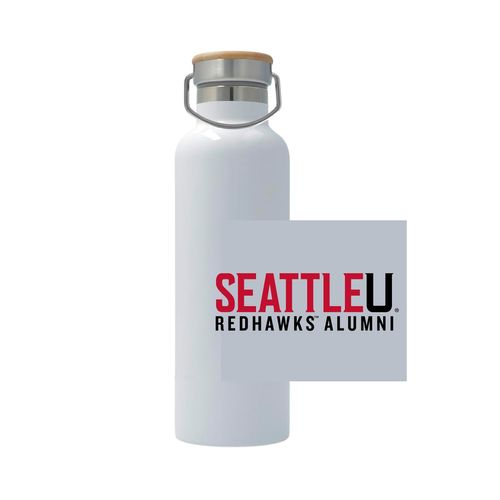 Picture of 25oz Stainless Steel Thermos - white