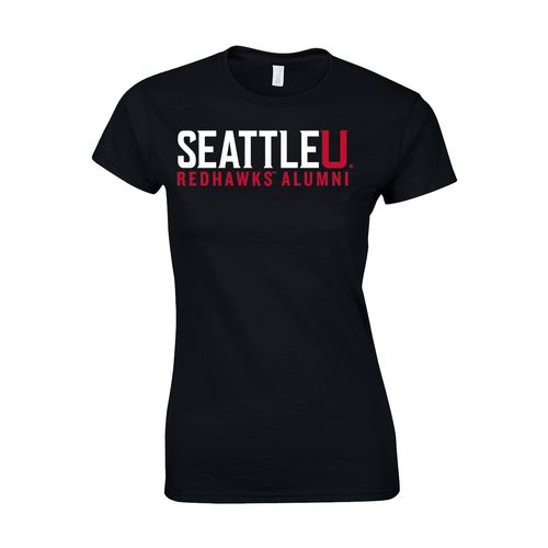 Picture of Women's Semi-Fitted Classic T-Shirt  - black