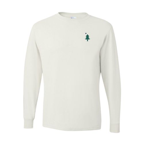Picture of Dri-Power Long Sleeve T-Shirt - White