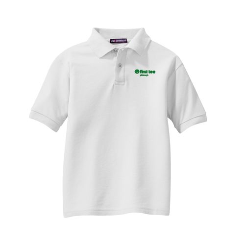 Picture of Youth Classic Polo - white