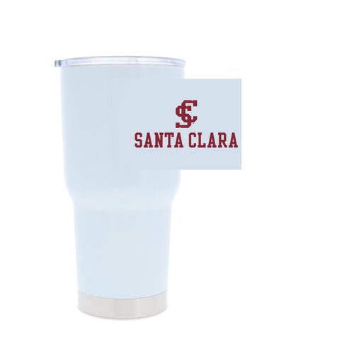 Picture of 30oz Stainless Steel Tumbler - white