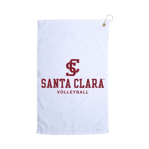 Picture of Terry Velour Golf Towel - white