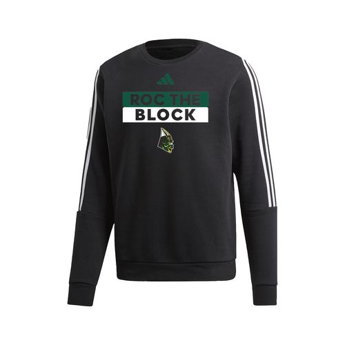 Picture of Roc the Block - 3-Stripe Crew - black