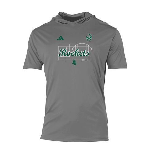 Picture of adidas Short Sleeve Hoody - Team Grey 4