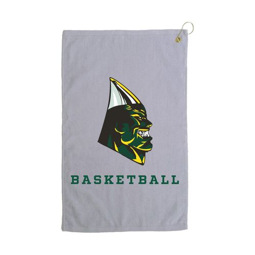 Picture of Terry Velour Golf Towel - gray