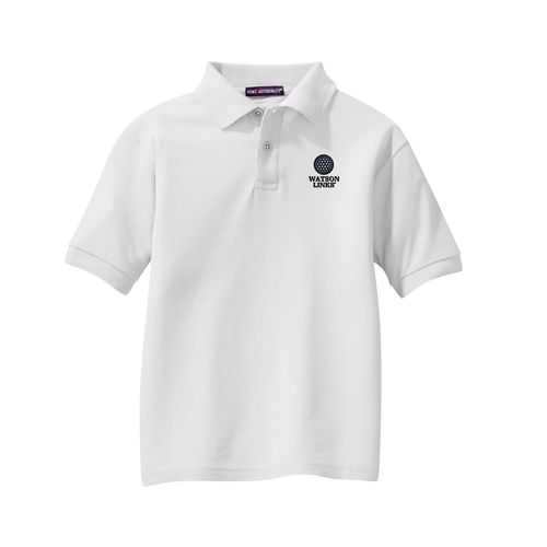 Picture of Youth Classic Polo - white