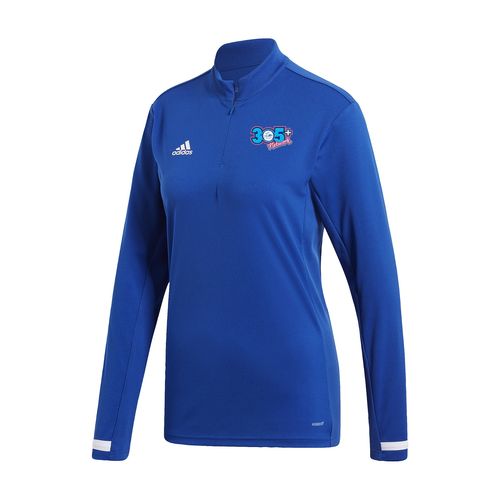 Picture of 305 NETWORK - Women's Team19 1/4 Zip Long Sleeve - collegiate royal