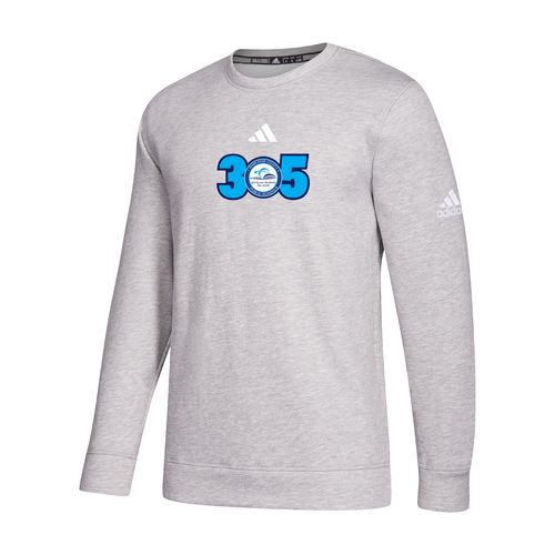 Picture of Men's Fleece Crew  - medium grey heather