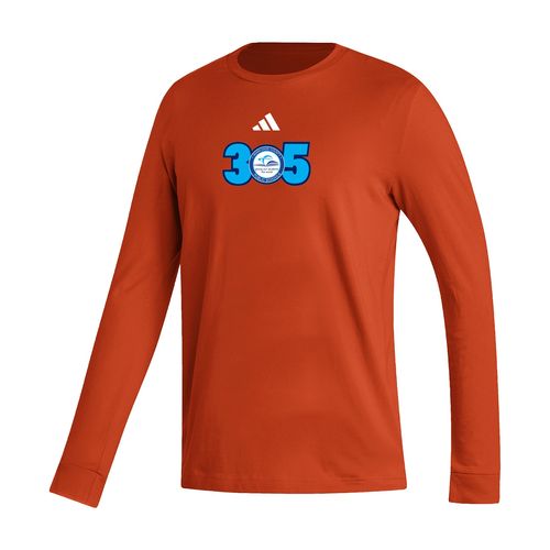 Picture of Men's Fresh Long Sleeve Tee  - collegiate orange