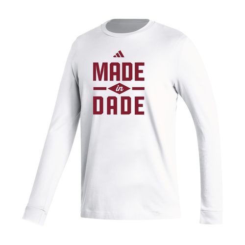 Picture of Made in Dade - Men's Fresh Long Sleeve Tee  - white