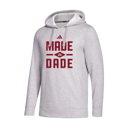 Picture of Made in Dade - Men's Fleece Hood  - medium grey heather