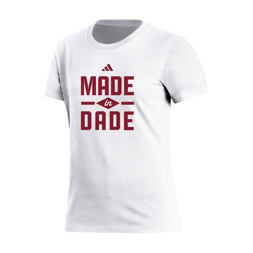 Picture of Made in Dade - Women's Fresh Short Sleeve Tee  - white