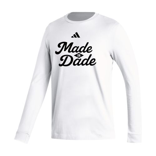 Picture of Made in Dade - Men's Fresh Long Sleeve Tee  - white