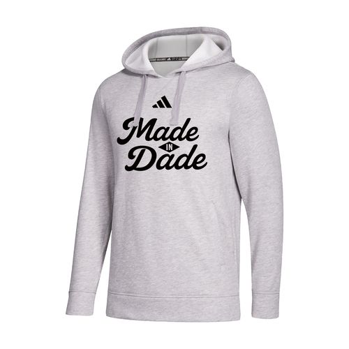 Picture of Made in Dade - Men's Fleece Hood  - medium grey heather