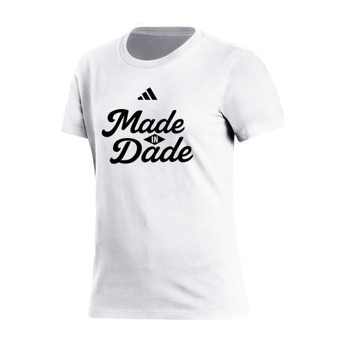 Picture of Made in Dade - Women's Fresh Short Sleeve Tee  - white