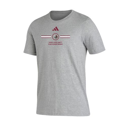 Picture of Vike Life Ain't for Everybody - Men's Fresh Short Sleeve Tee  - medium grey heather